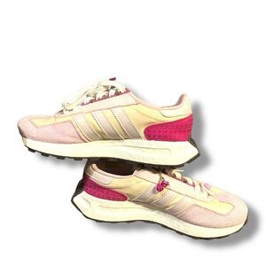 Adidas x LEGO Floral Sneakers Pastel Retro Size 8
